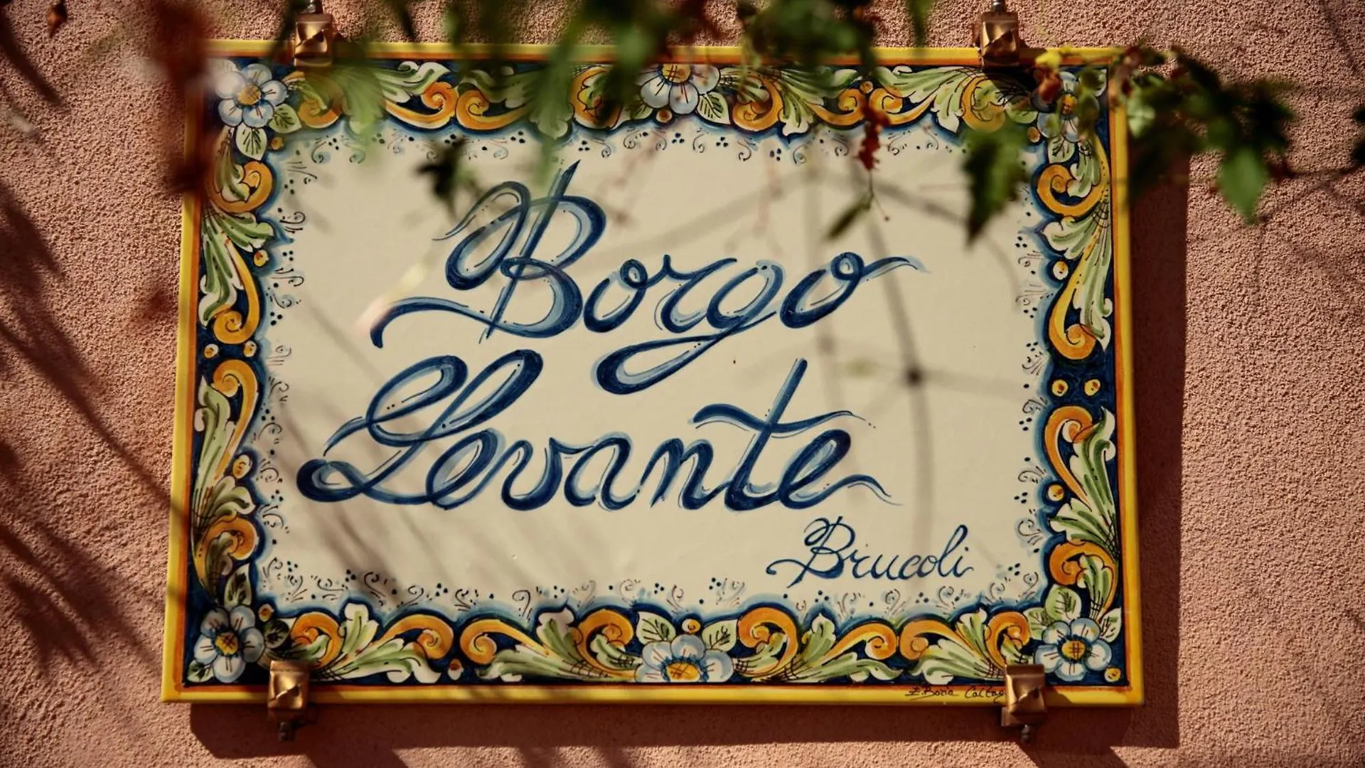 Bauernhof Agriturismo Borgo Levante Agnone Bagni